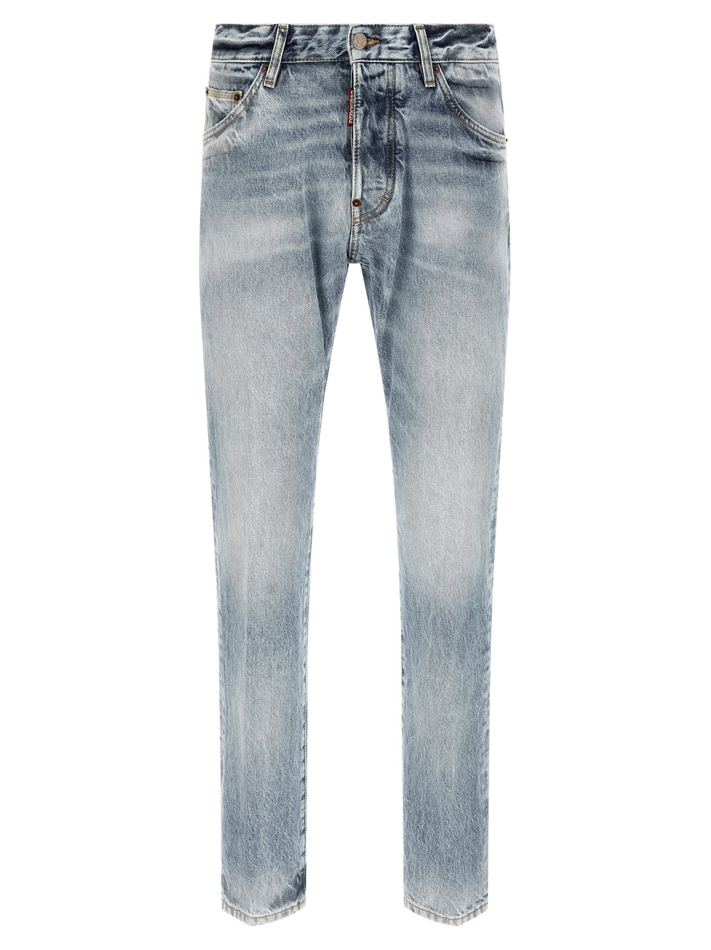 Dsquared² Τζιν από 100% Βαμβάκι σε Γαλάζιο
