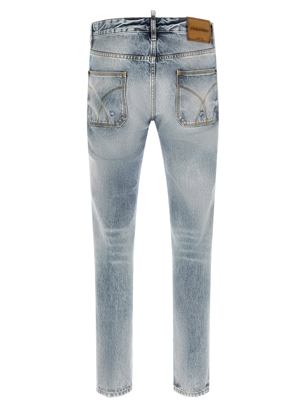 Dsquared² Τζιν από 100% Βαμβάκι σε Γαλάζιο
