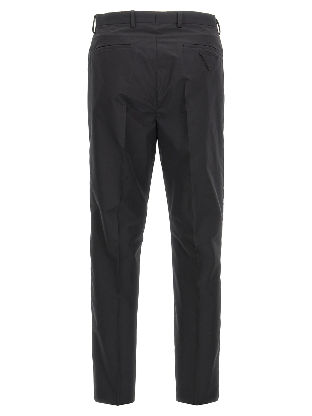 Black Cotton Dress Pants