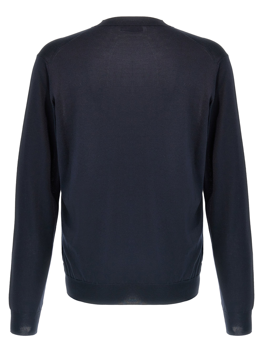 Blue Silk Cardigan