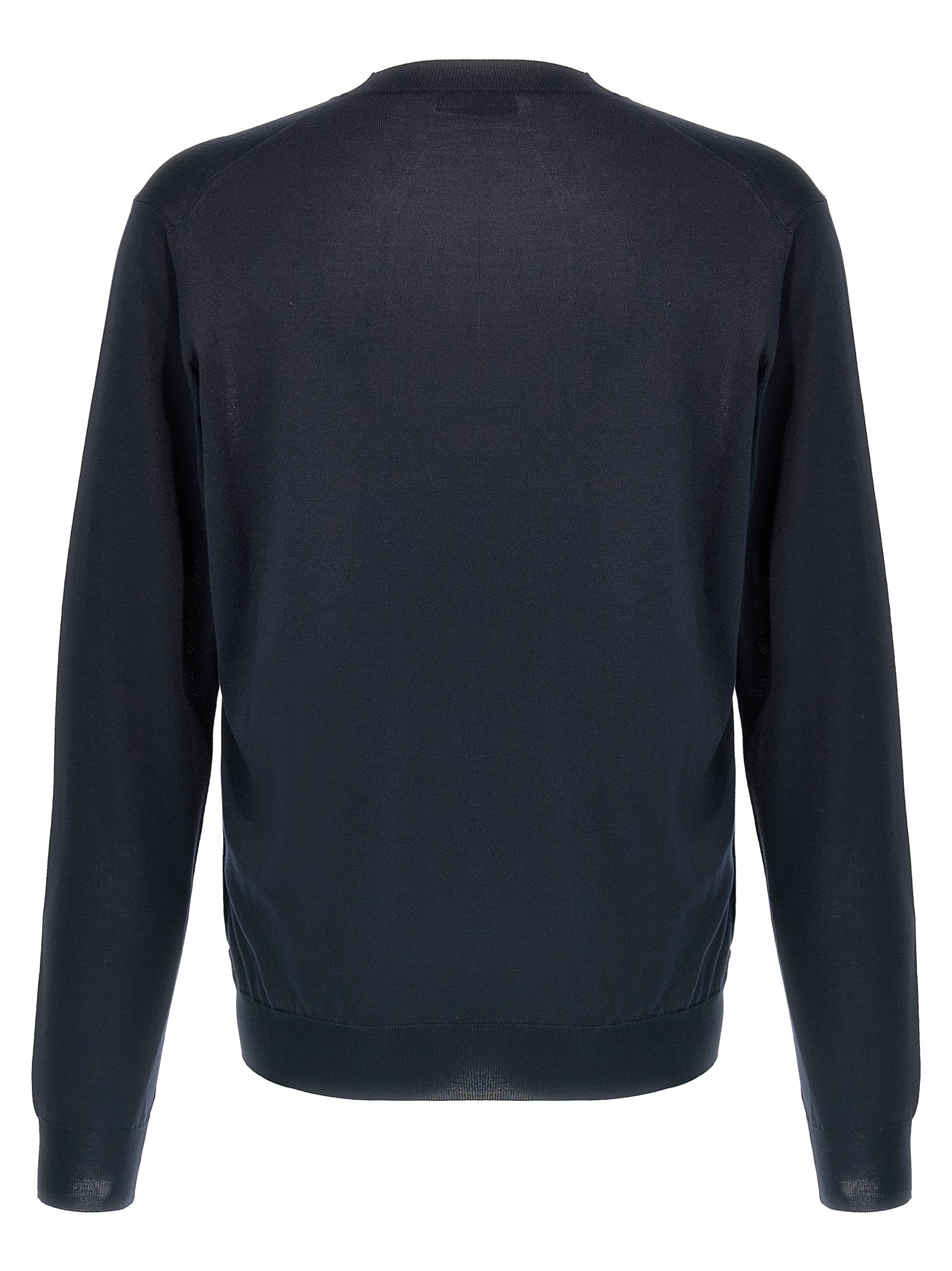 Prada 100% Silk Cardigan in Blue