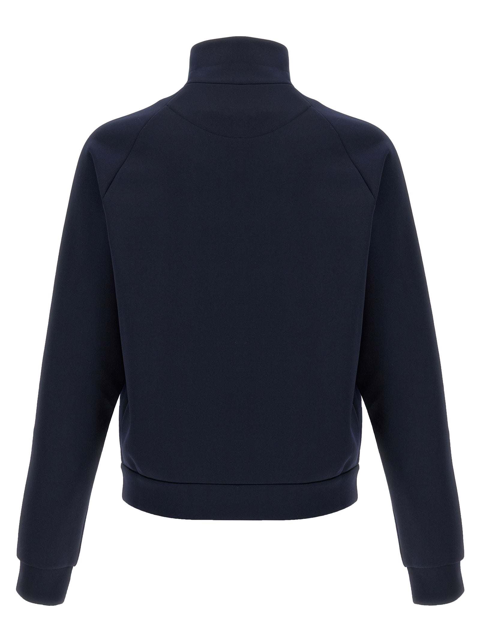 Prada High-Neck Sweatshirt in Blue