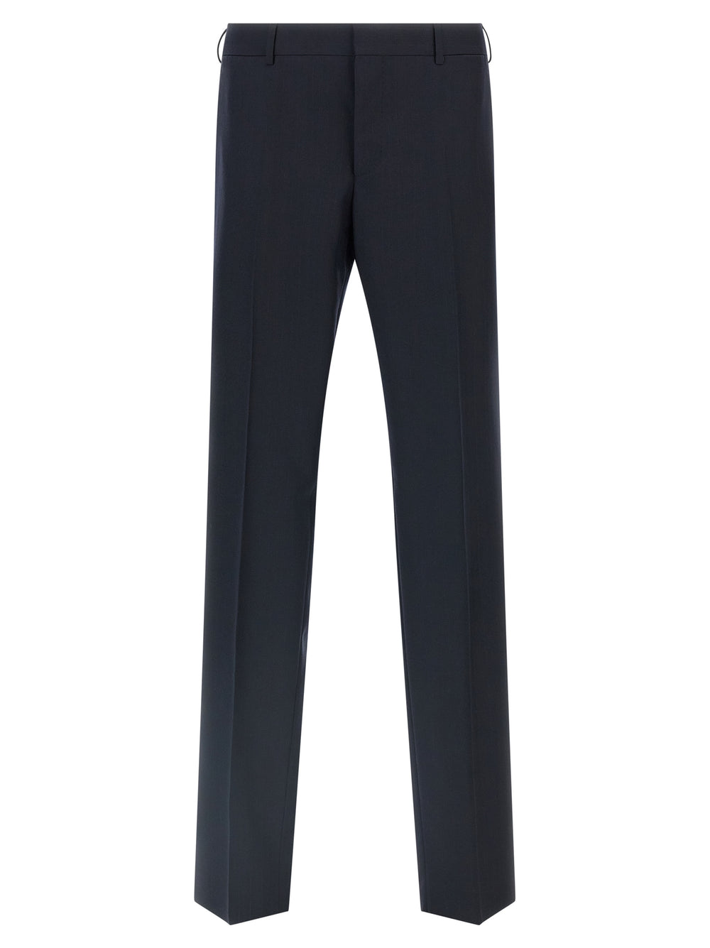 Blue Virgin Wool Two-Piece Suit