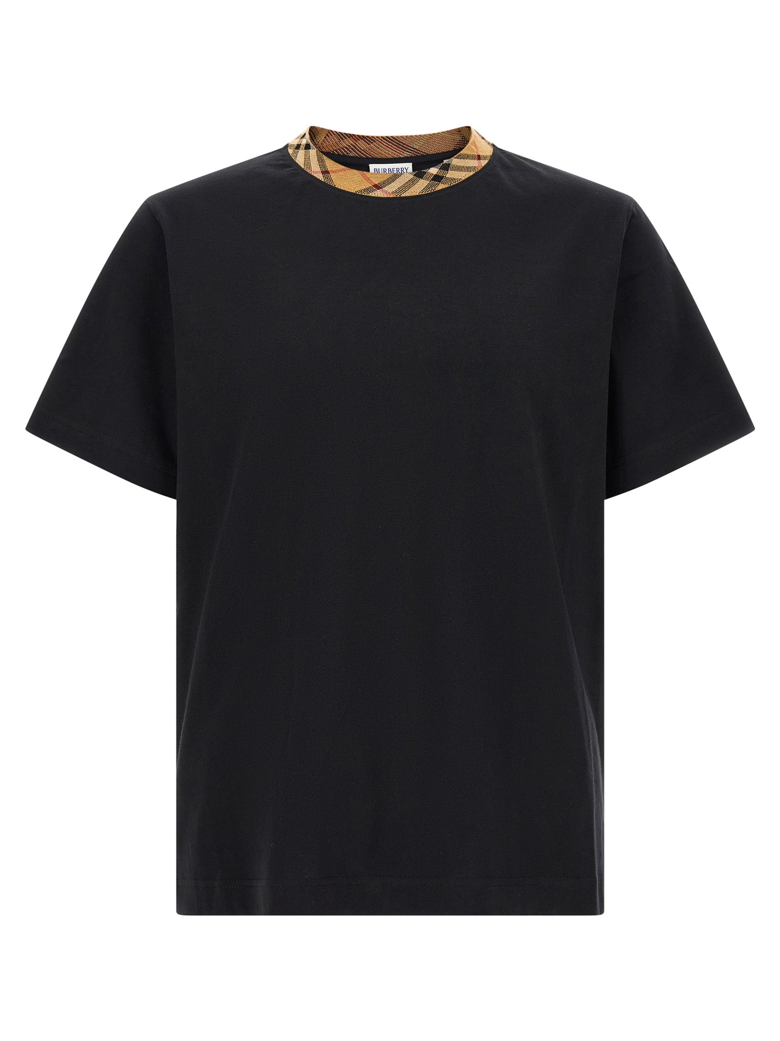 Burberry 100% Cotton T-Shirt in Beige