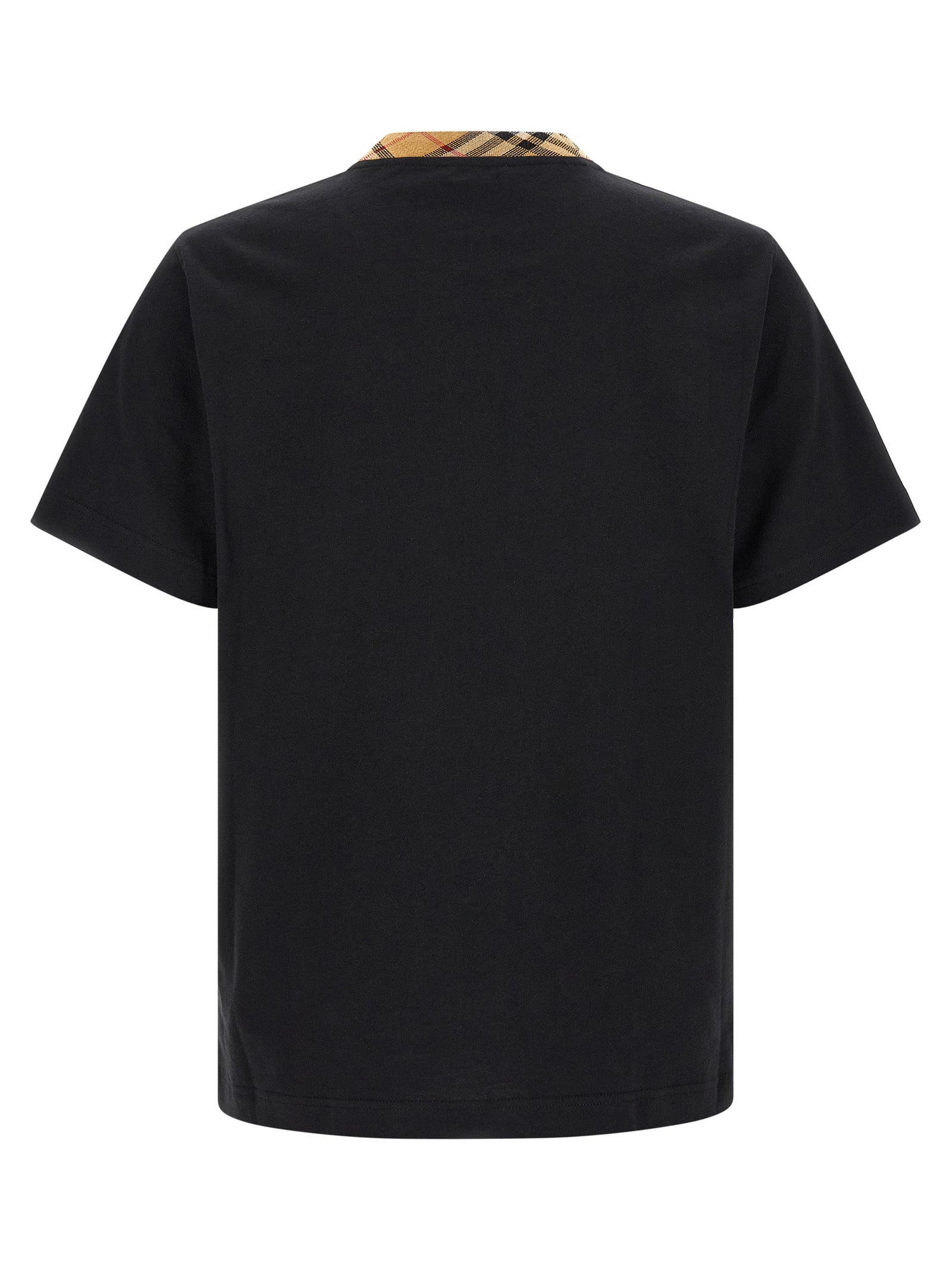 Burberry 100% Cotton T-Shirt in Beige