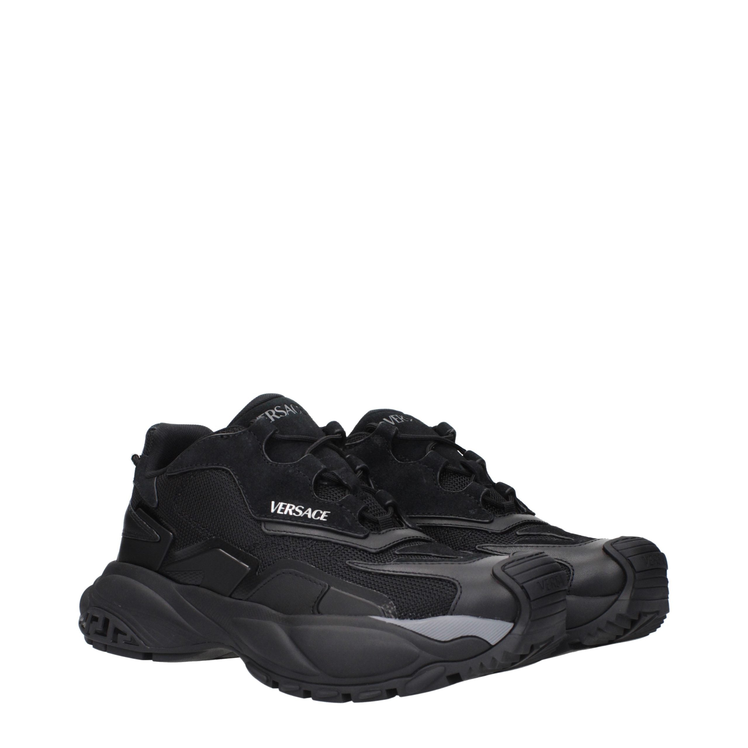 Versace Chunky Sneakers in Black