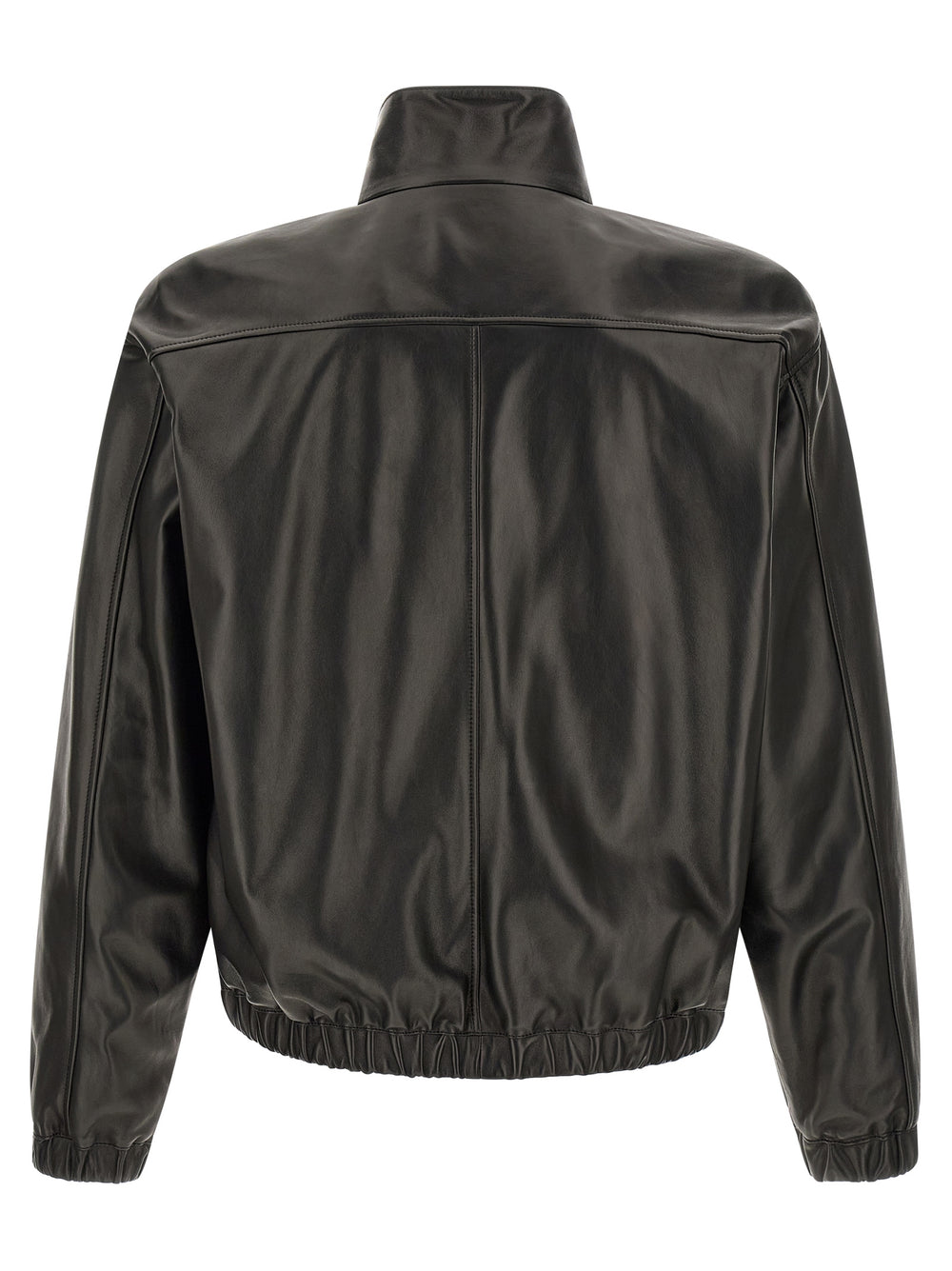 Black Lamb Leather Leather Jacket
