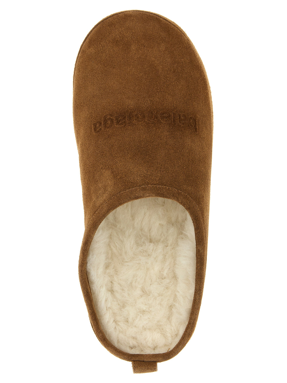 Balenciaga Calfskin Mules in Brown