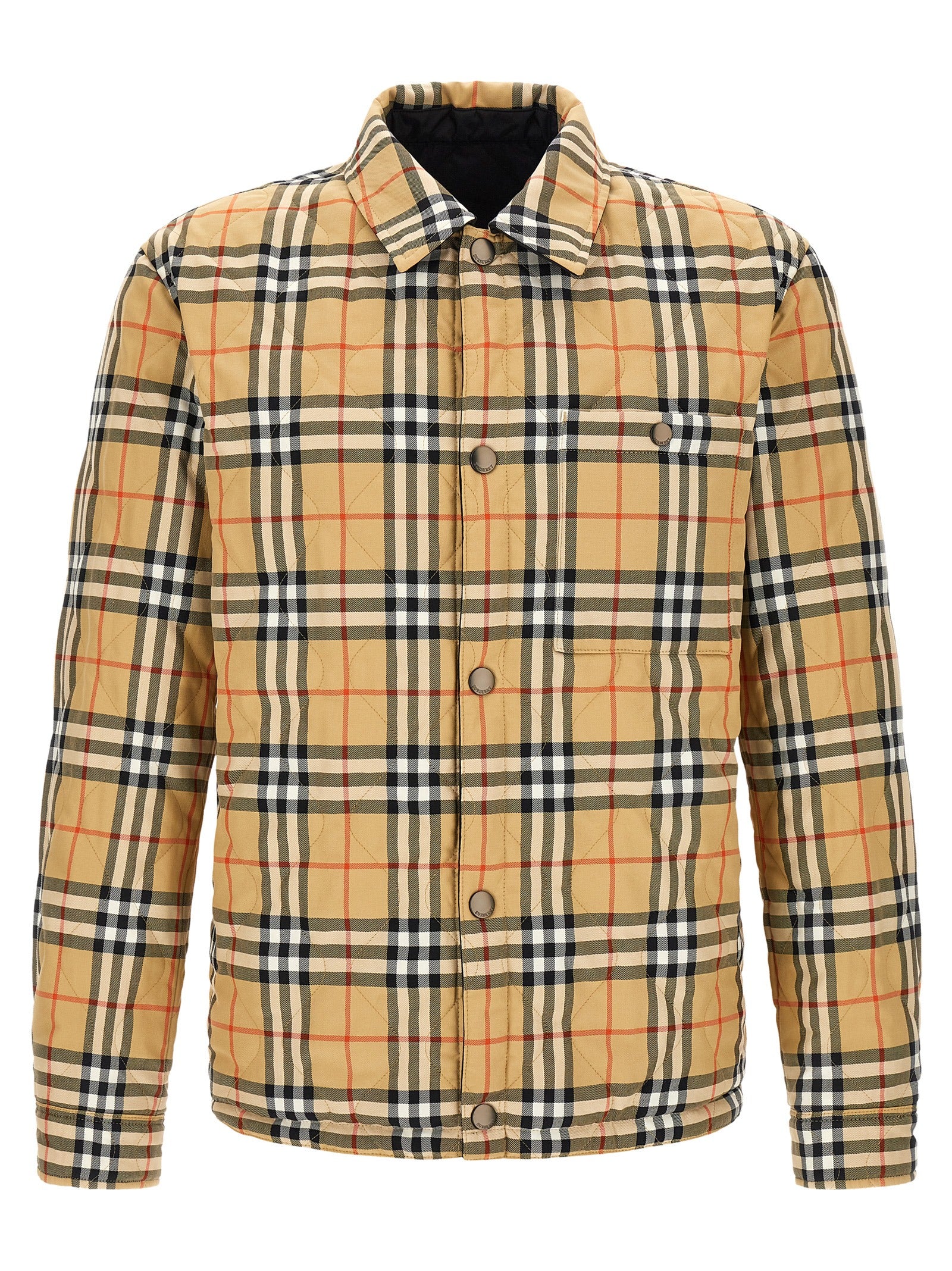 Burberry Reversible Quilted Jacket in Black