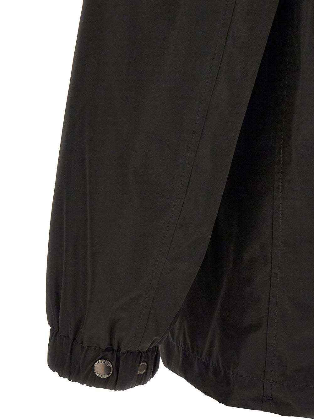Black Polyester Coat