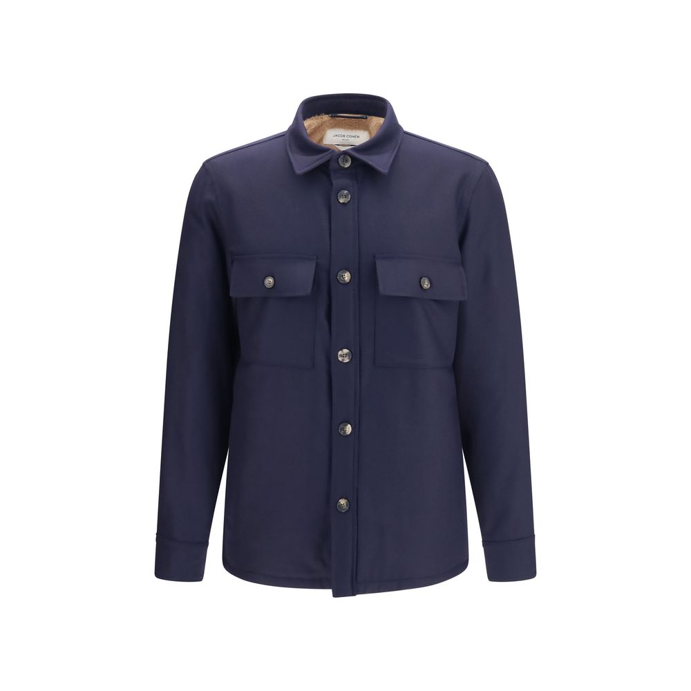 Jacob Cohen Wool Jacket in Blue