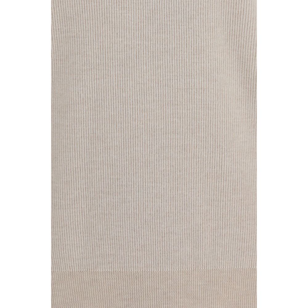 Brioni Cashmere Blend Turtleneck in Beige