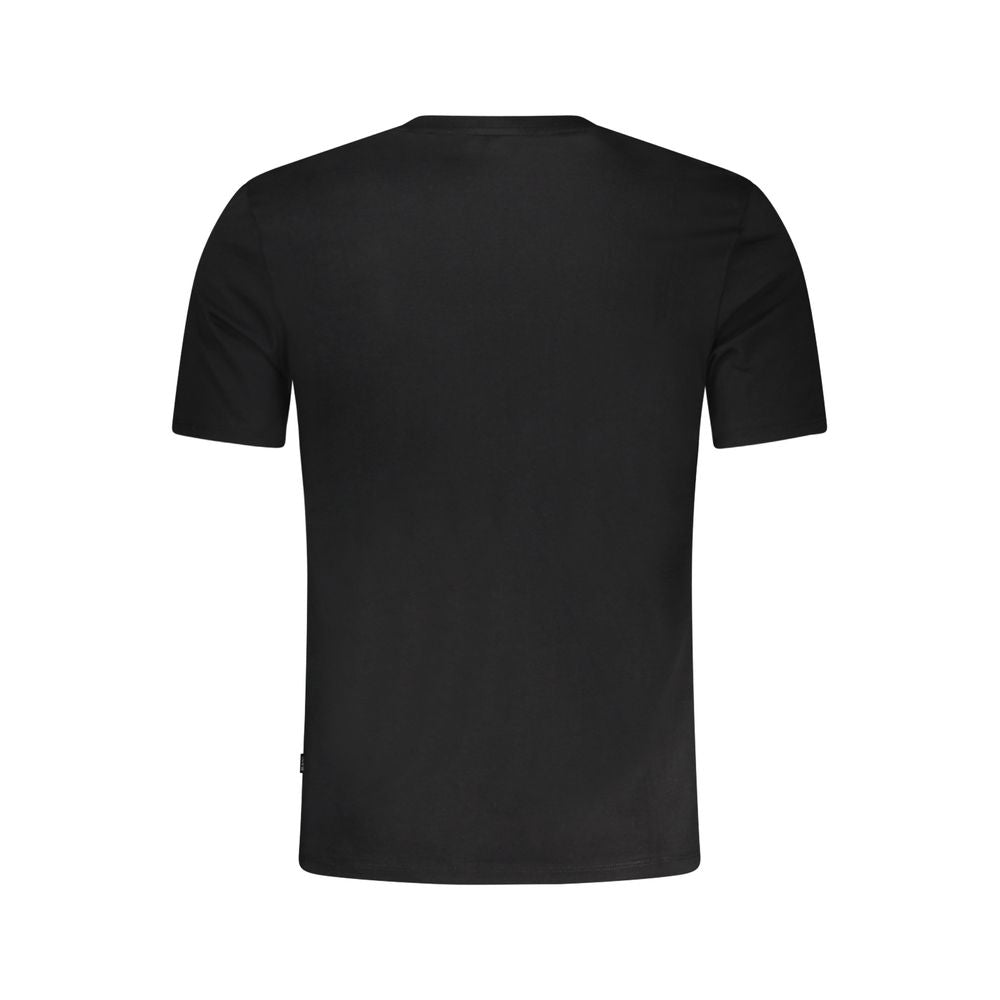 Guess Black Cotton T-Shirt