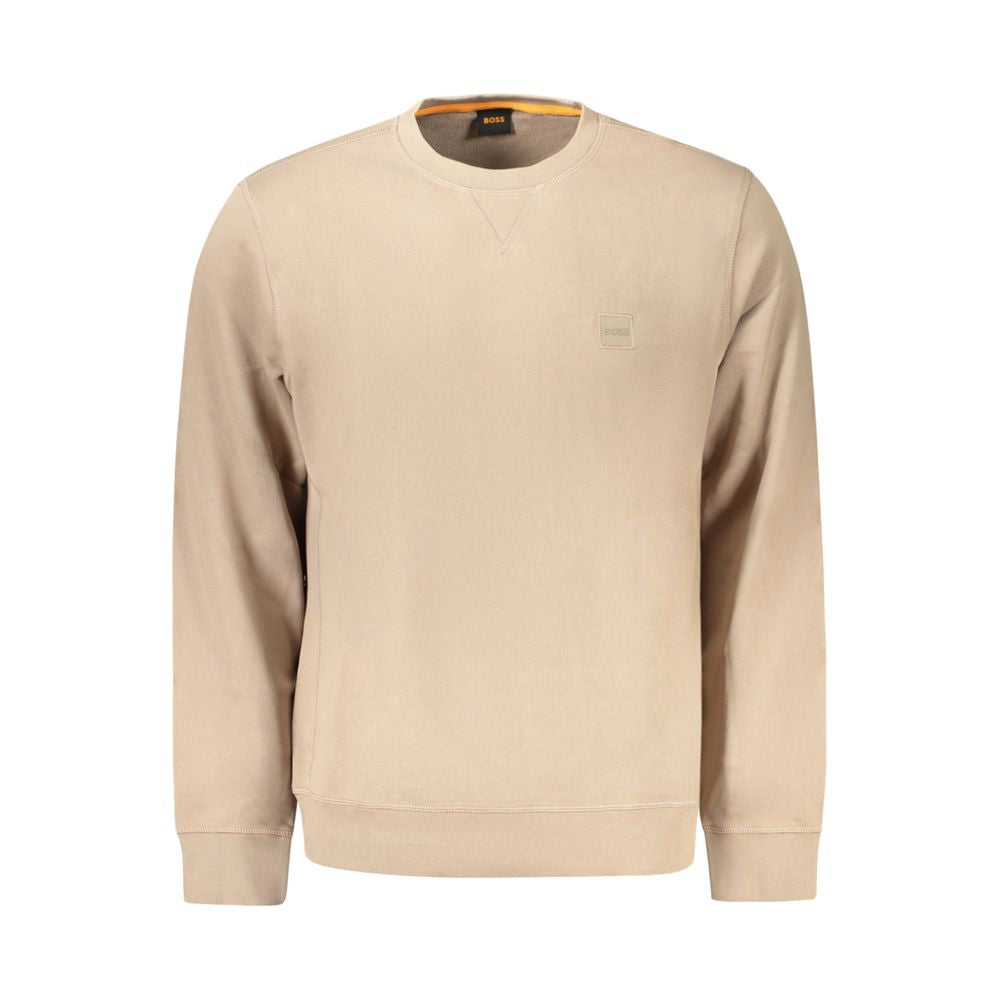 Hugo Boss 100% Cotton Sweatshirt in Brown