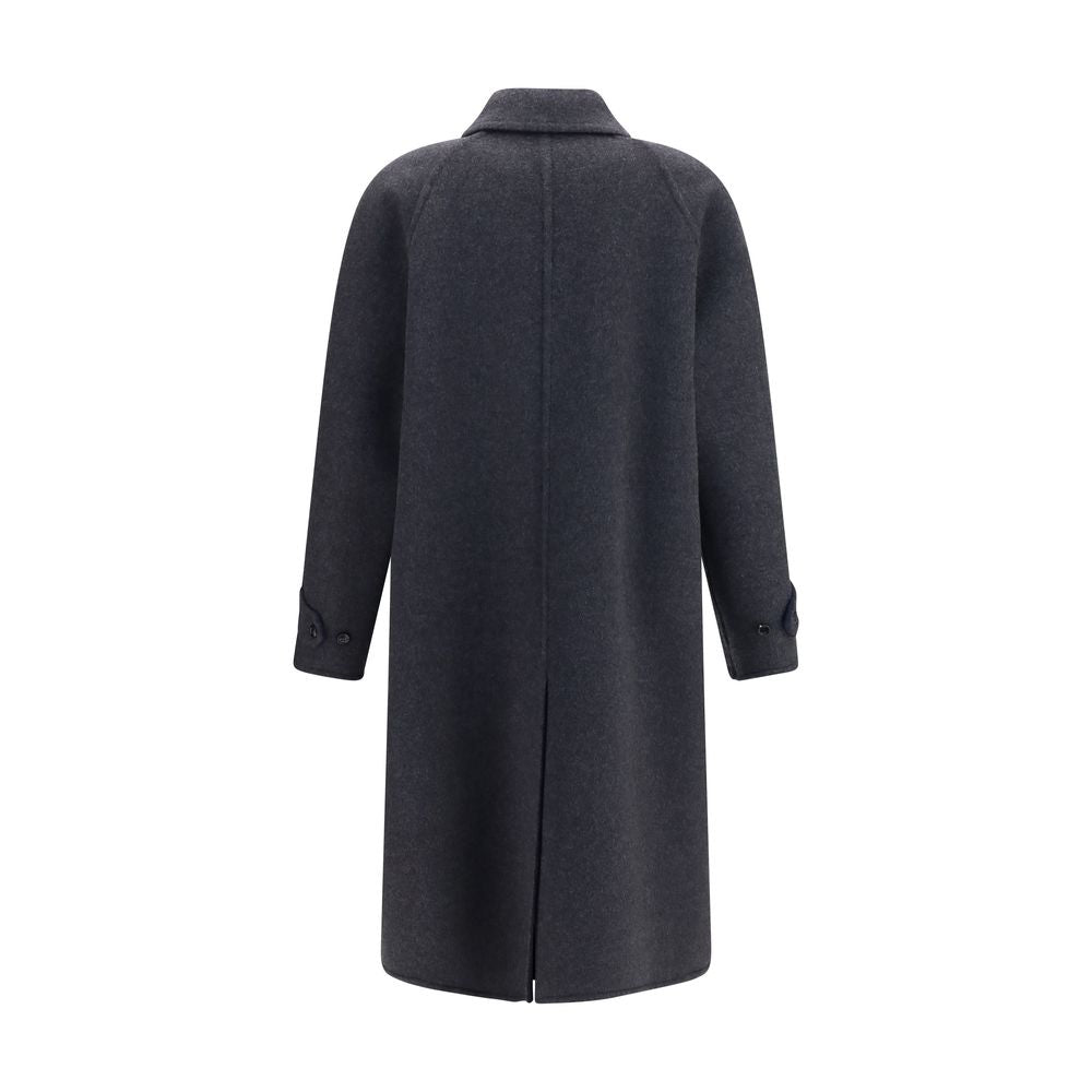 Valentino Garavani Wool Coat in Grey