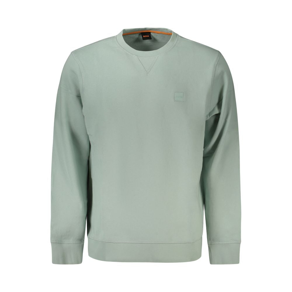Hugo Boss 100% Cotton Sweatshirt in Green