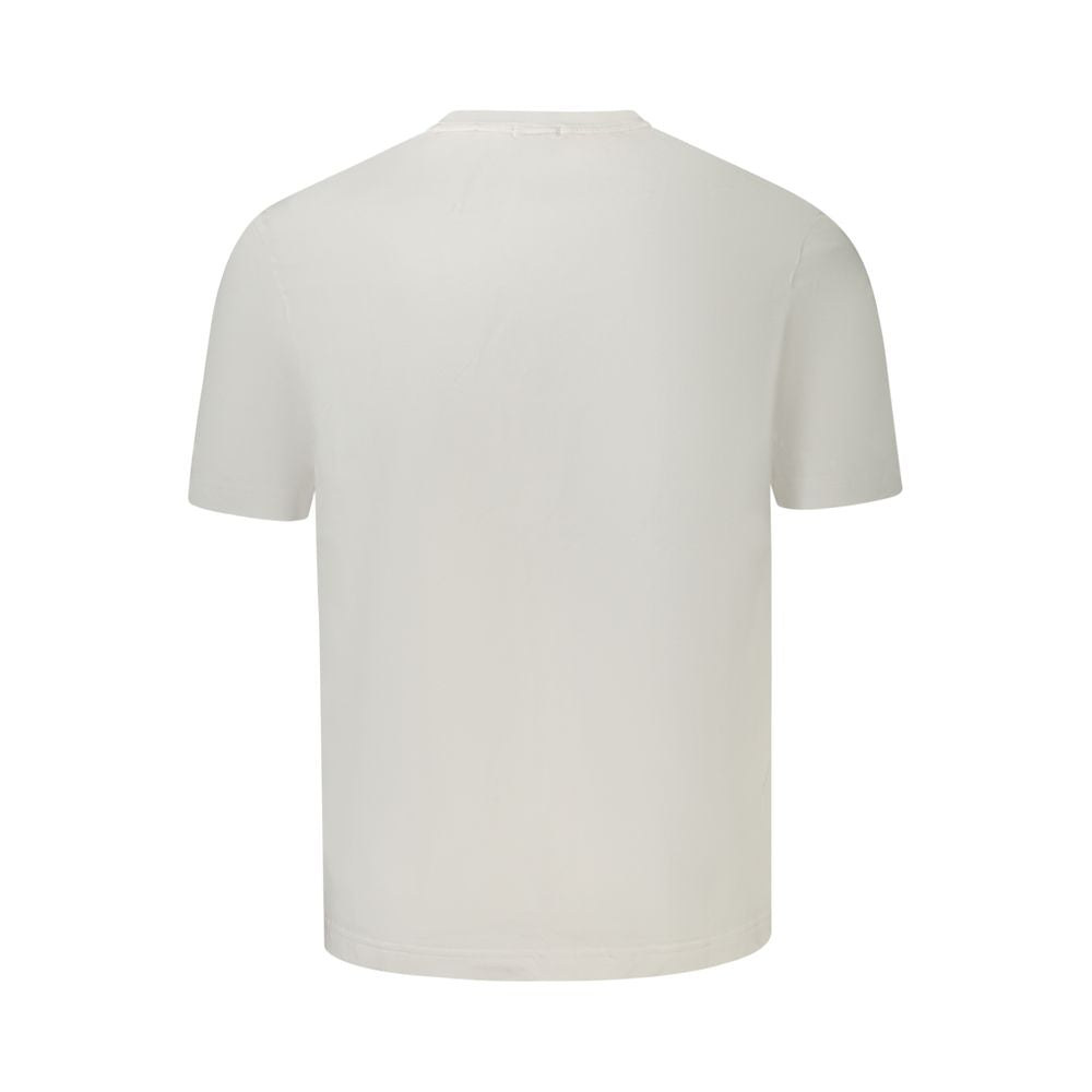 Hugo Boss Βαμβακερό T-Shirt σε Λευκό