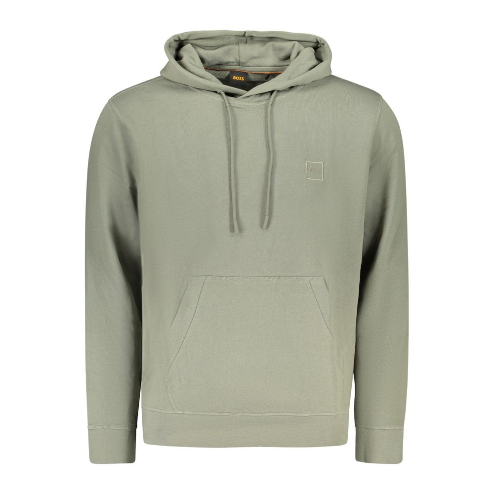 Hugo Boss Cotton Sweatshirt in Green