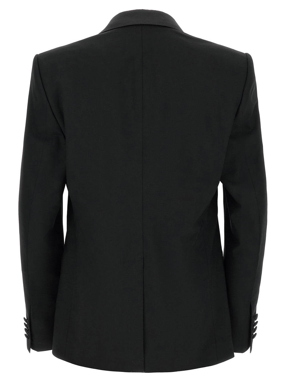 Dolce & Gabbana Virgin Wool Two-Piece Suit in Black
