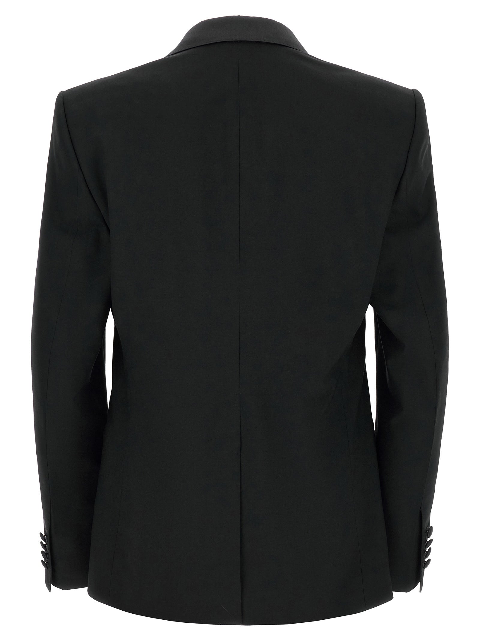 Dolce & Gabbana Virgin Wool Two-Piece Suit in Black