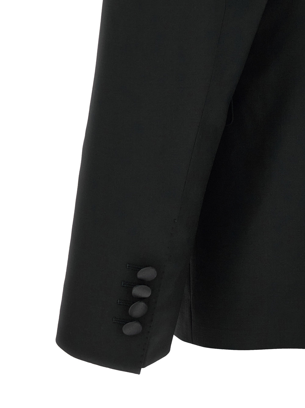 Dolce & Gabbana Virgin Wool Two-Piece Suit in Black