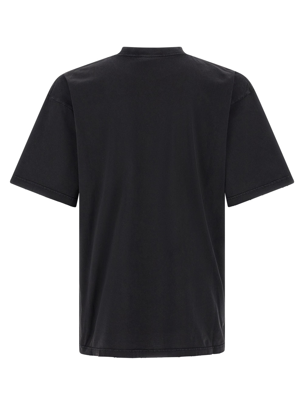 Balenciaga Cotton T-Shirt in Black