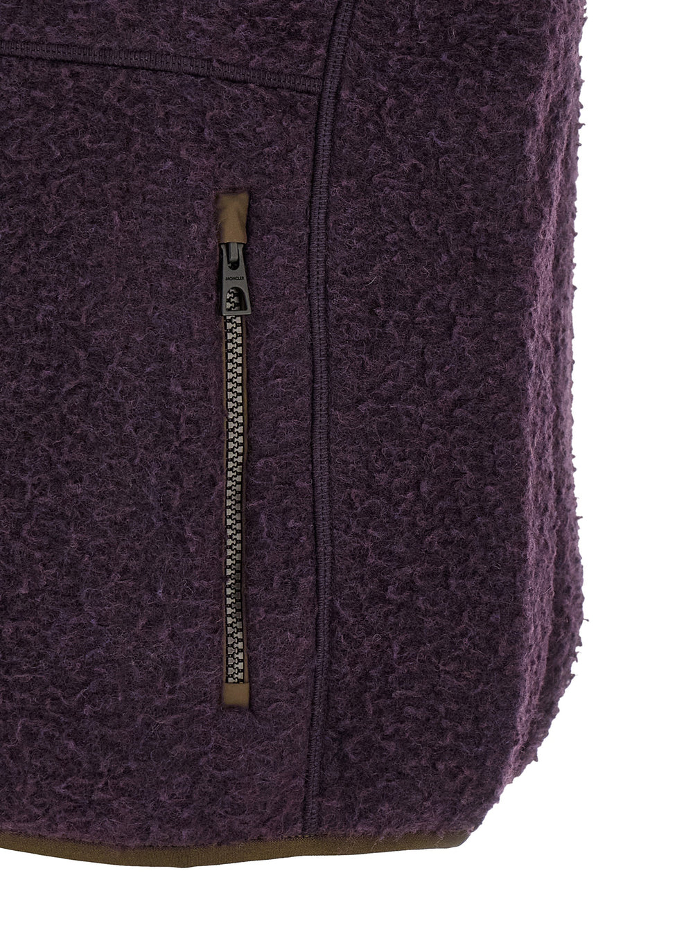 Moncler Sleeveless Jacket in Purple