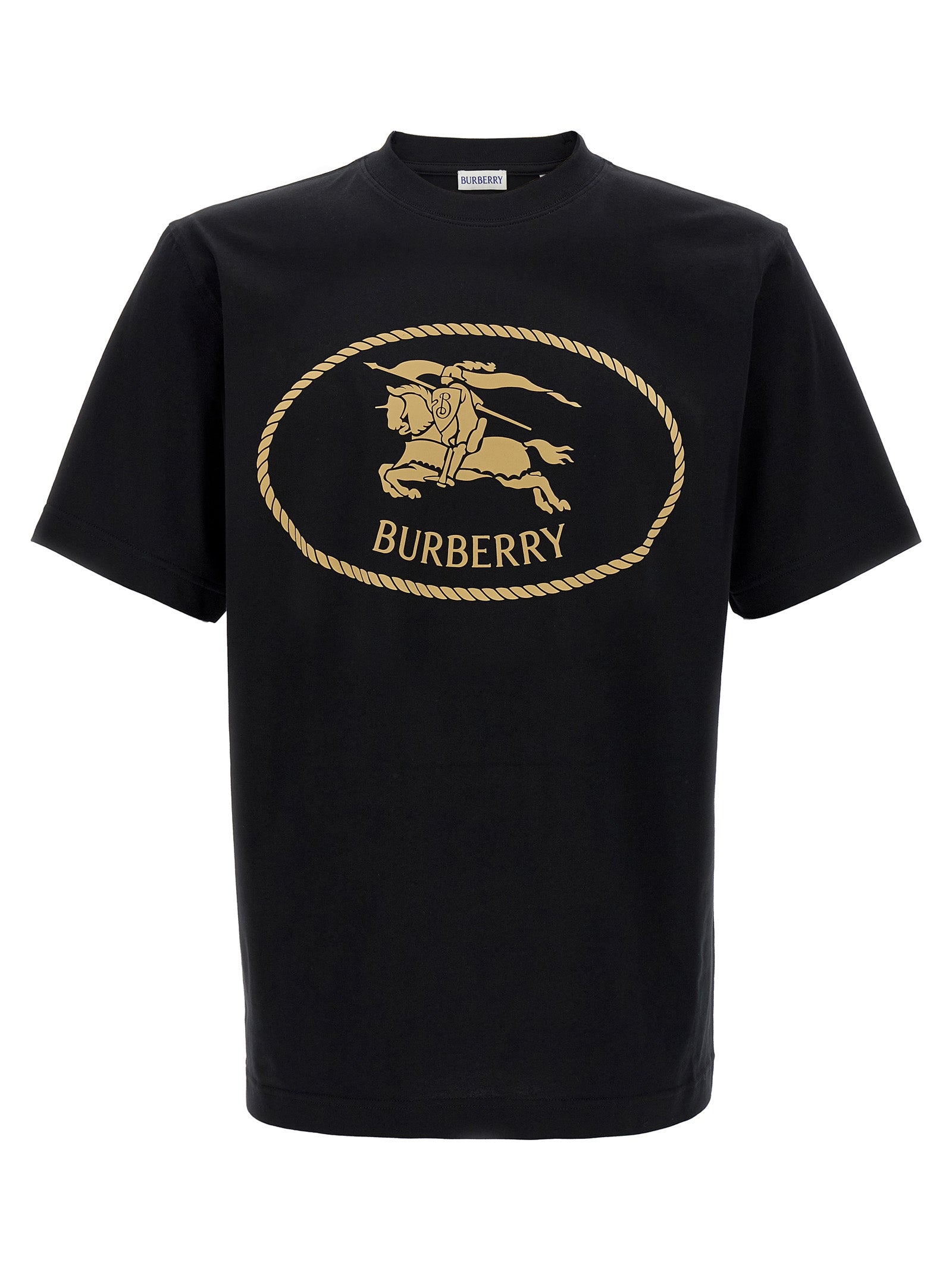 Burberry Cotton T-Shirt in Black