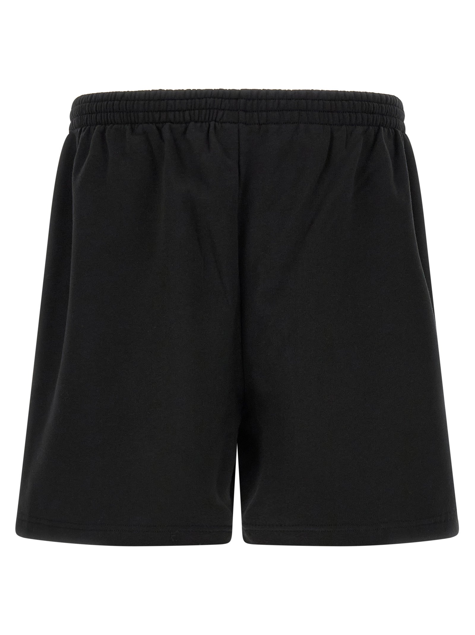 Balenciaga Cotton Bermuda Shorts in Black