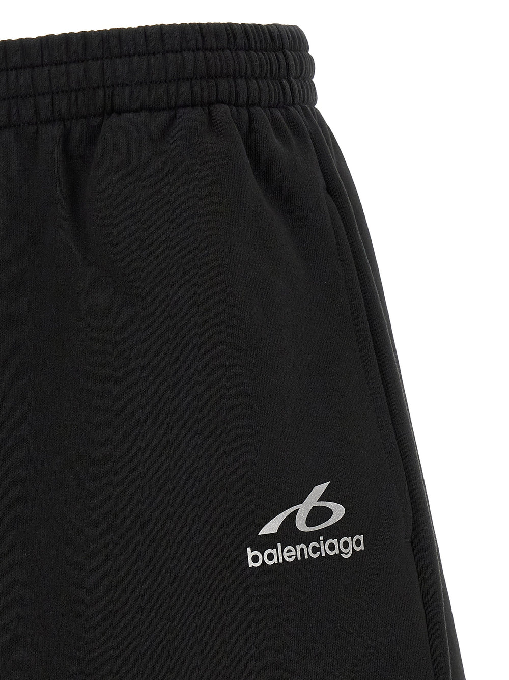 Balenciaga Βαμβακερό Βερμούδα Σορτς σε Μαύρο