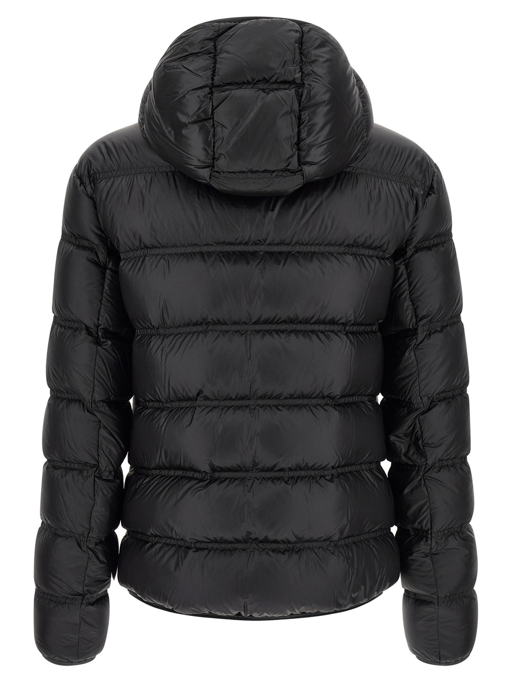 Moncler Guadiana 100% Polyamide Full-Length Down Jacket in Black