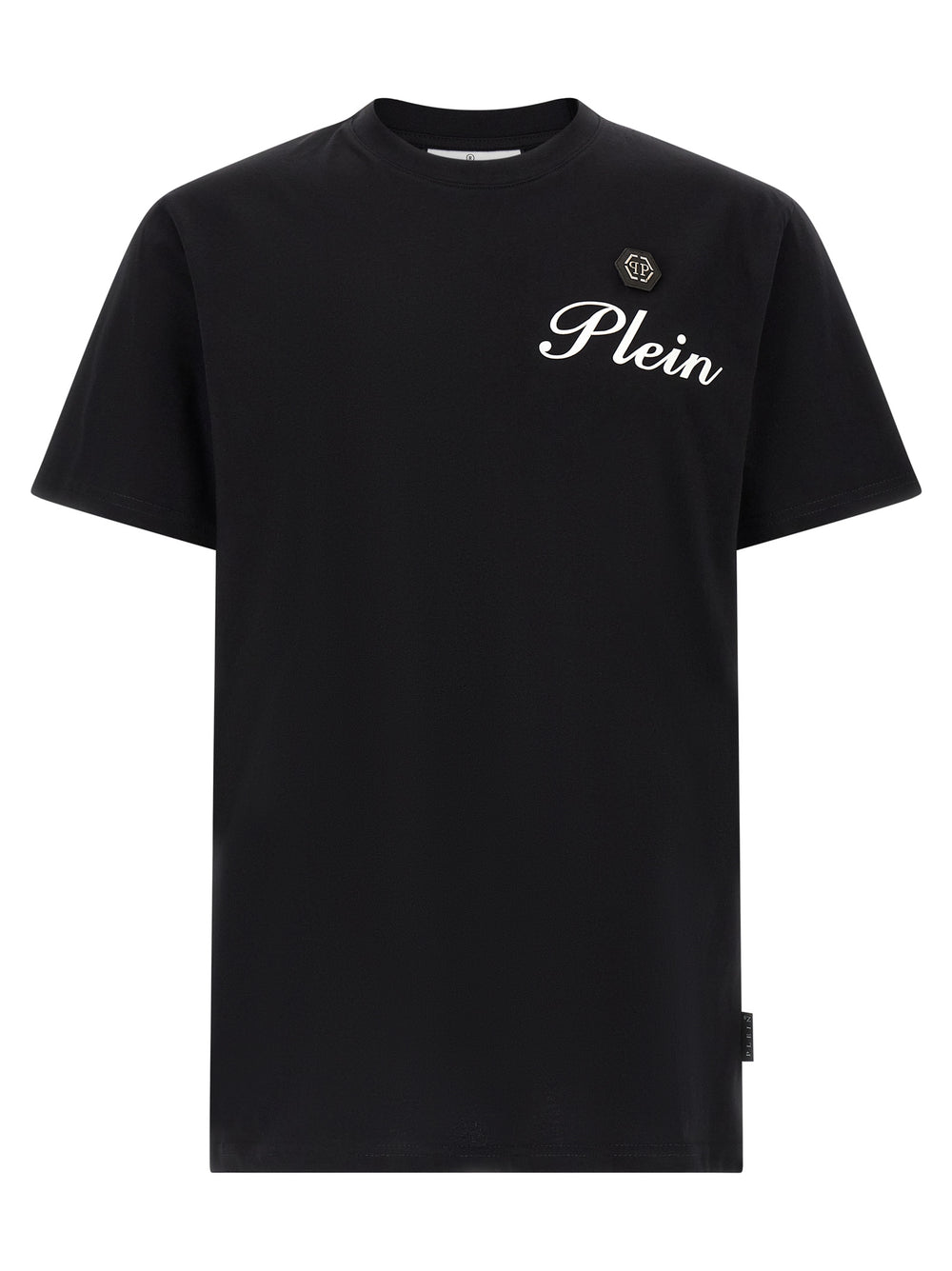 Philipp Plein 100% Cotton T-Shirt in Black