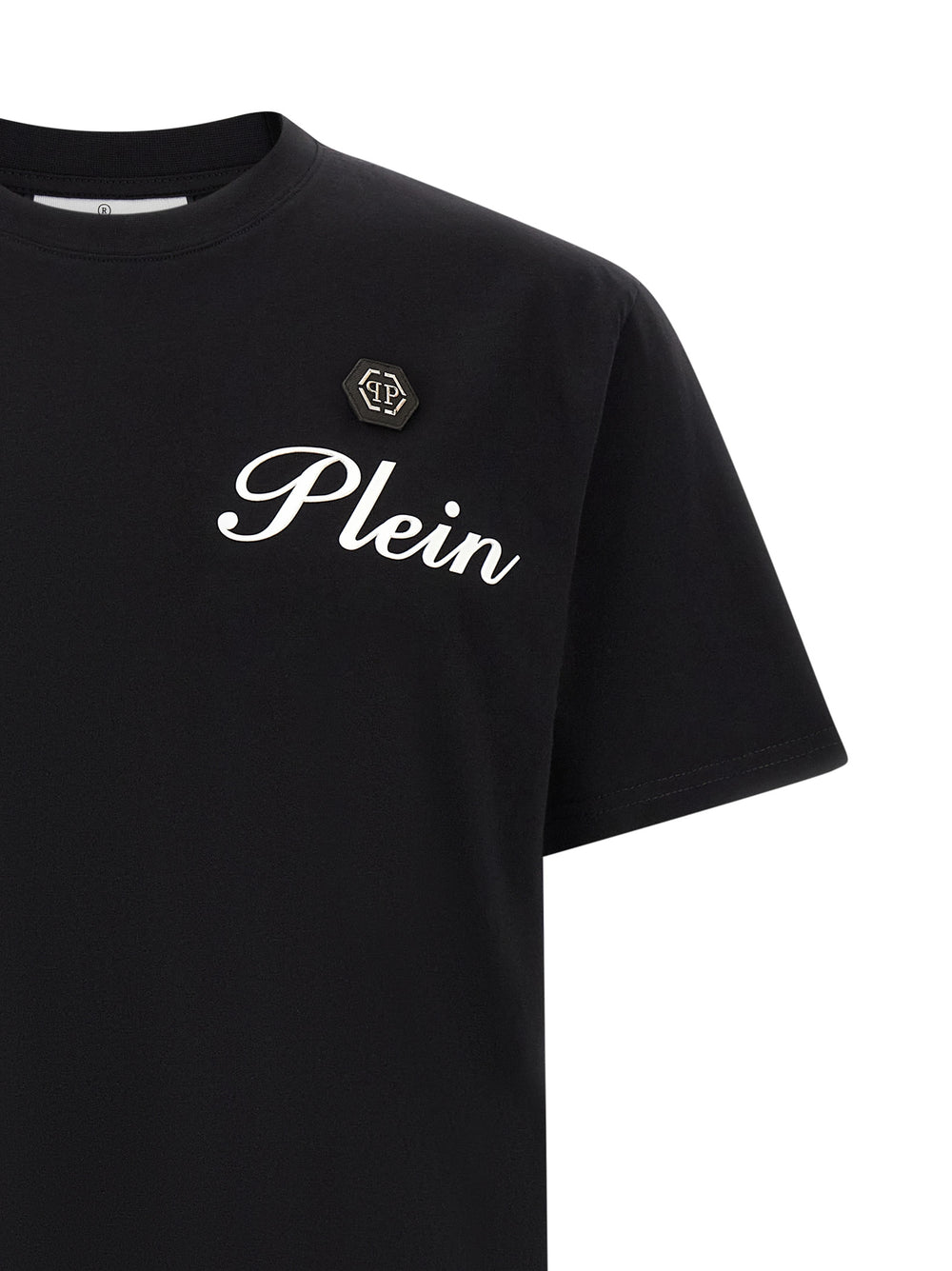 Philipp Plein 100% Cotton T-Shirt in Black