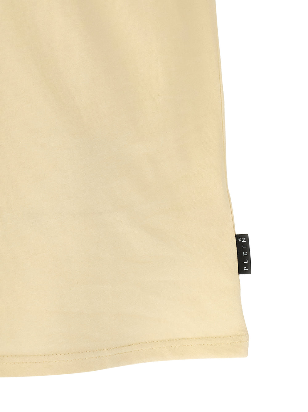 Philipp Plein 100% Cotton T-Shirt in Beige