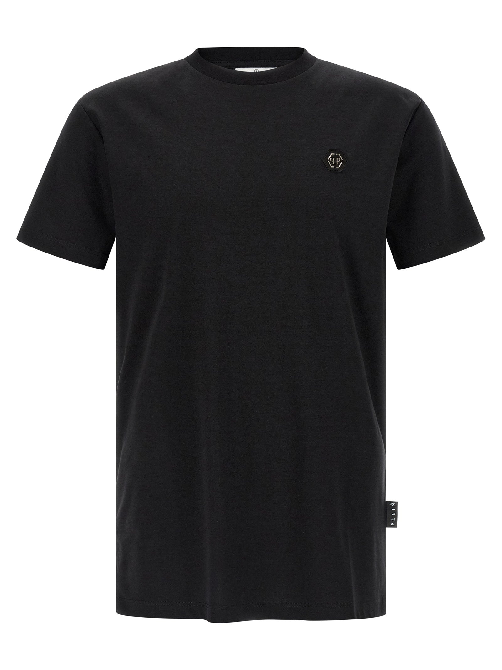 Philipp Plein 100% Cotton T-Shirt in Black