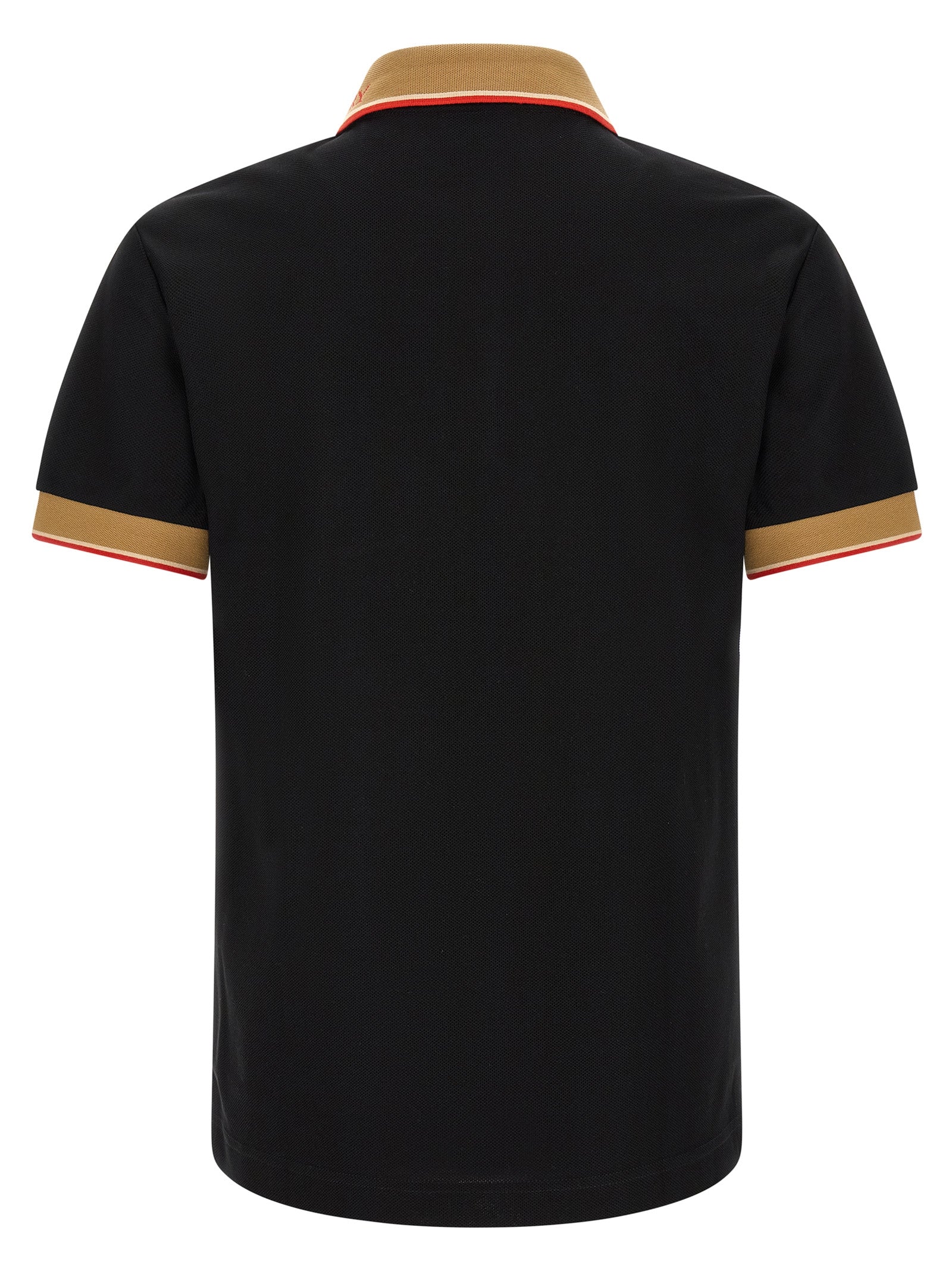 Burberry Cotton Polo Shirt in Black