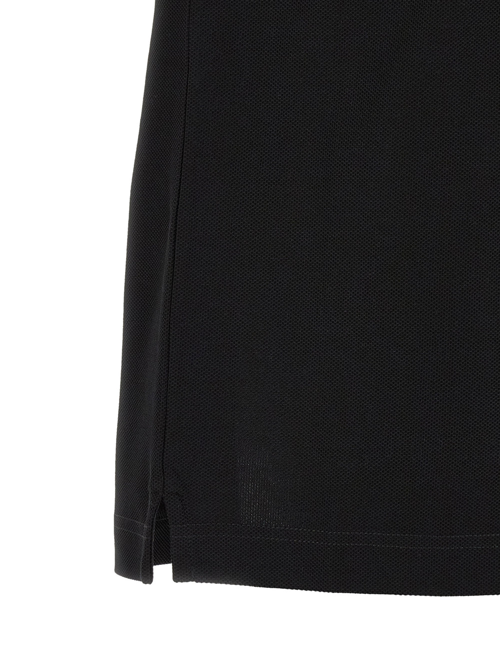 Burberry 100% Cotton Piqué Polo Shirt in Black