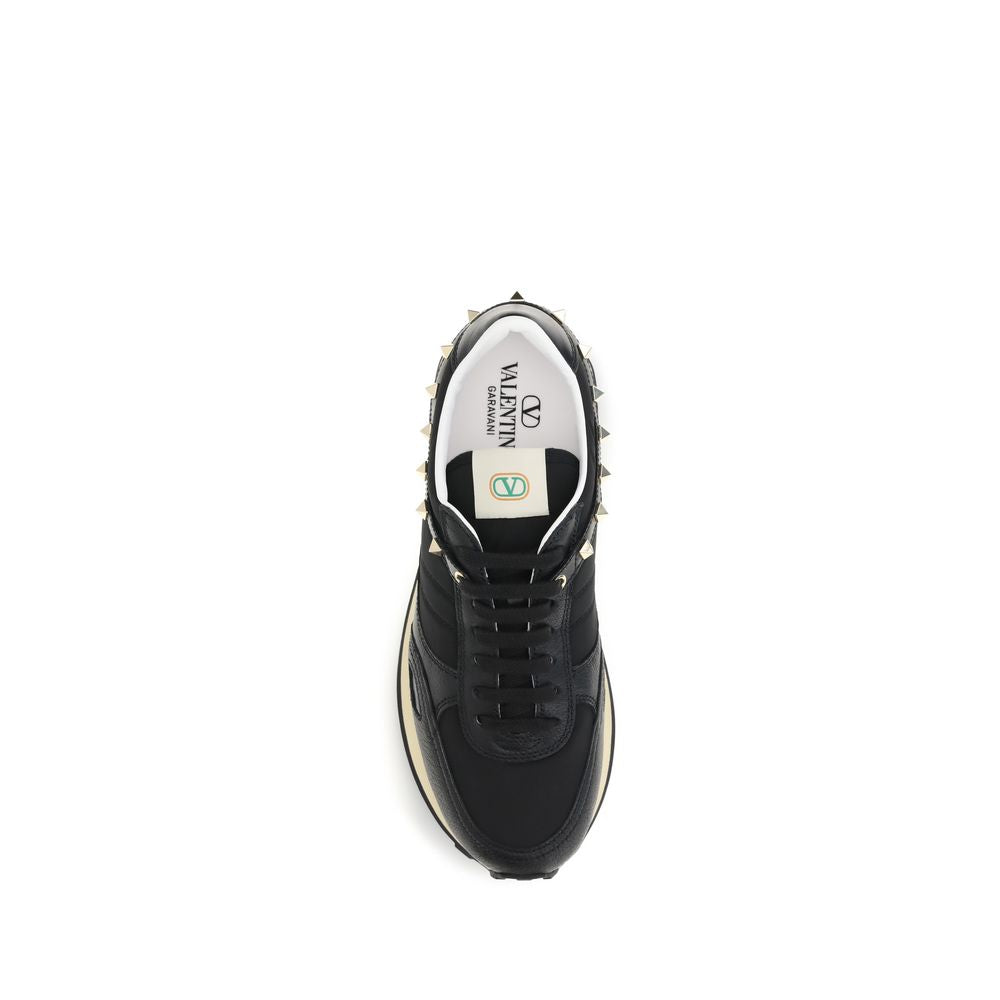 Valentino Garavani Sneakers από Δέρμα Μοσχαριού σε Μαύρο