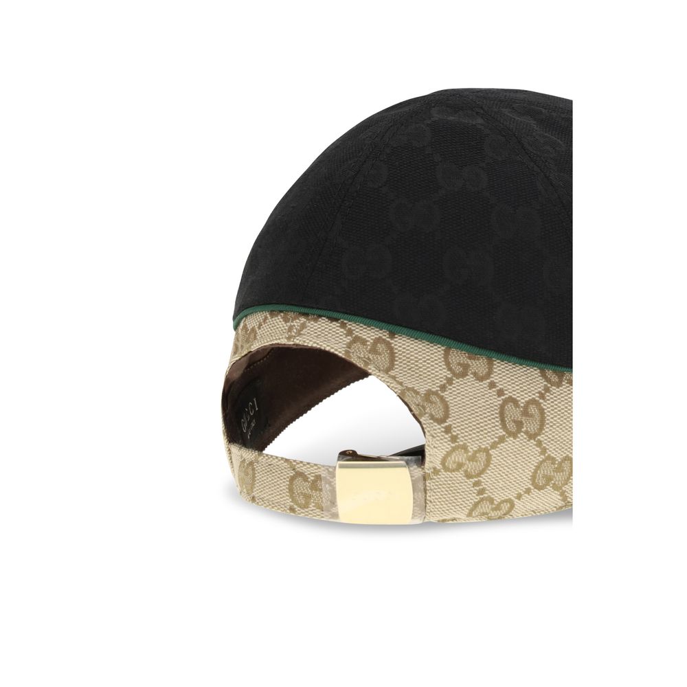 Gucci Polyamide Baseball Cap in Black