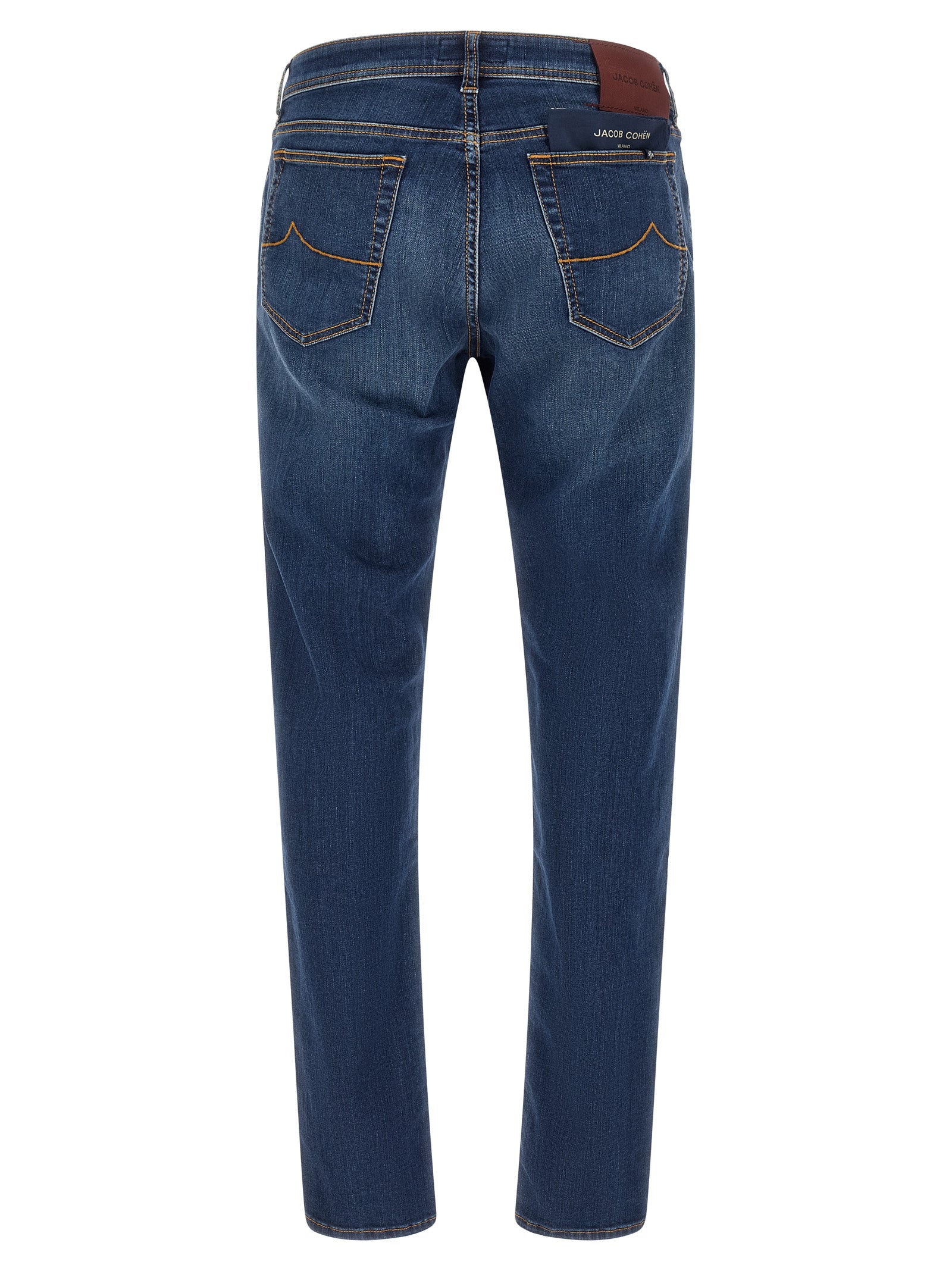 Jacob Cohen Cotton Straight-Leg Jeans in Blue