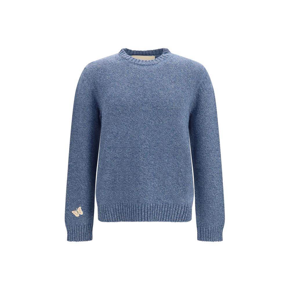 Valentino Garavani 100% Wool Sweater in Blue