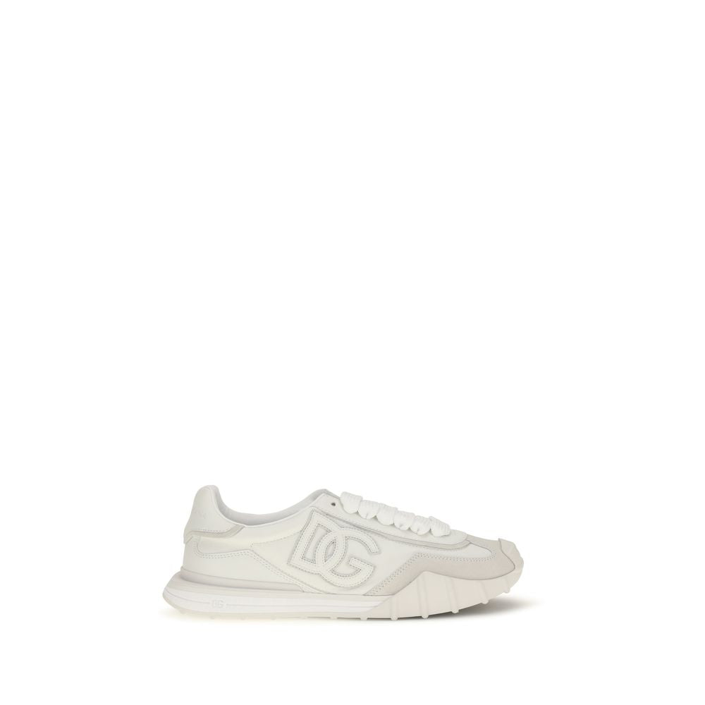 Dolce & Gabbana Sneakers από Δέρμα Μοσχαριού σε Λευκό