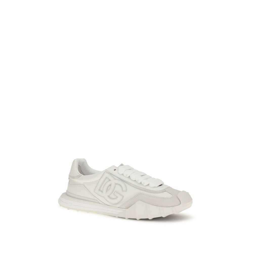 Dolce & Gabbana Sneakers από Δέρμα Μοσχαριού σε Λευκό