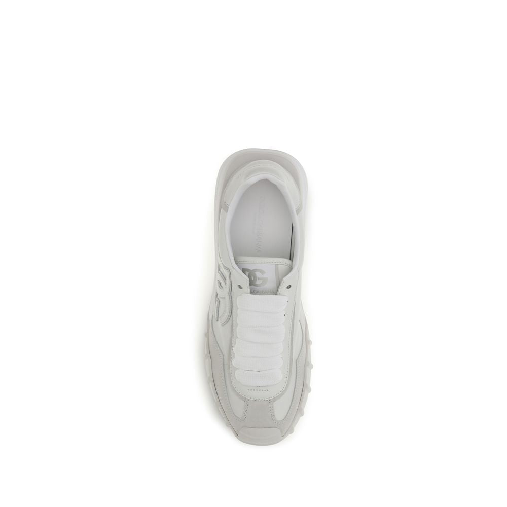 Dolce & Gabbana Sneakers από Δέρμα Μοσχαριού σε Λευκό