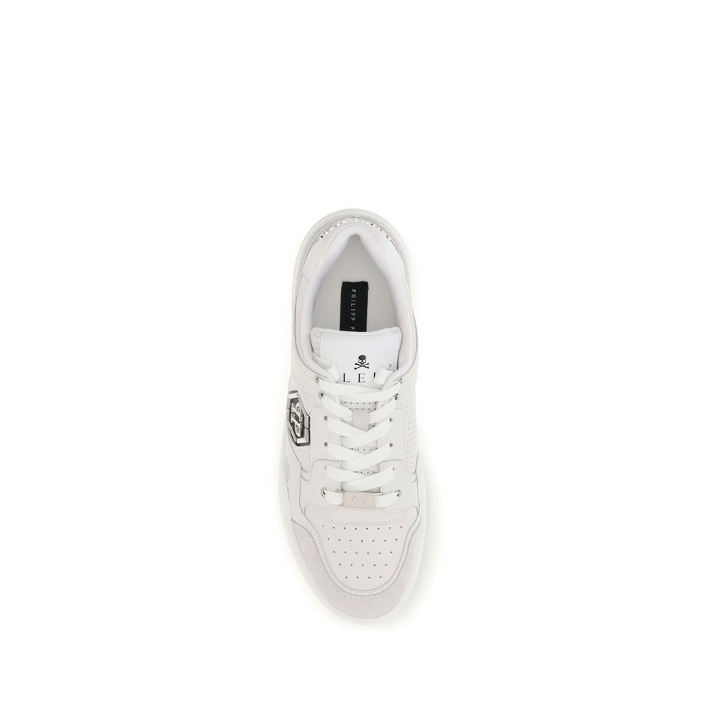 Philipp Plein Sneakers Χαμηλού Προφίλ σε Λευκό