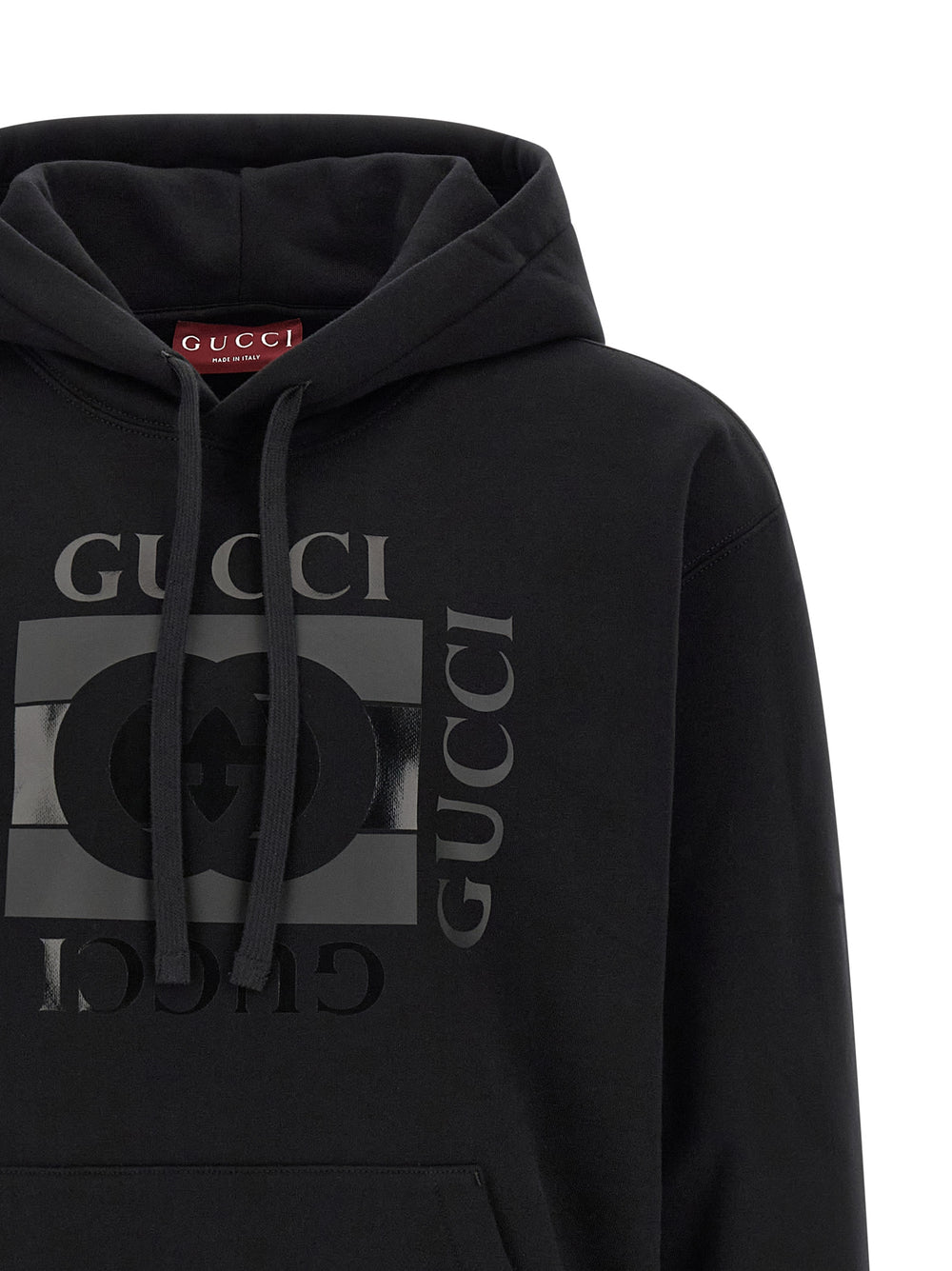 Gucci Βαμβακερό Φούτερ σε Μαύρο