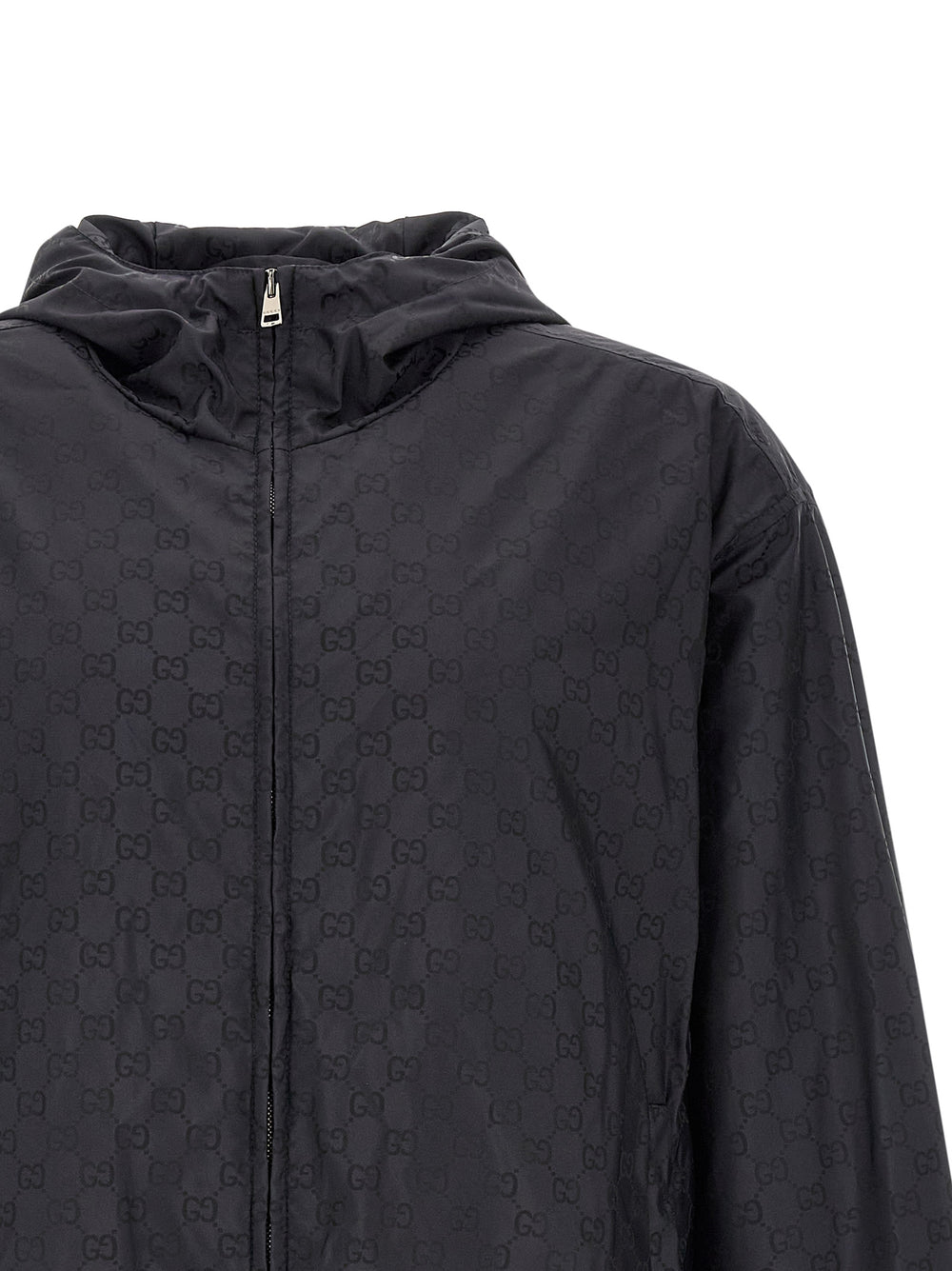 Gucci 100% Polyamide Shell Jacket in Black
