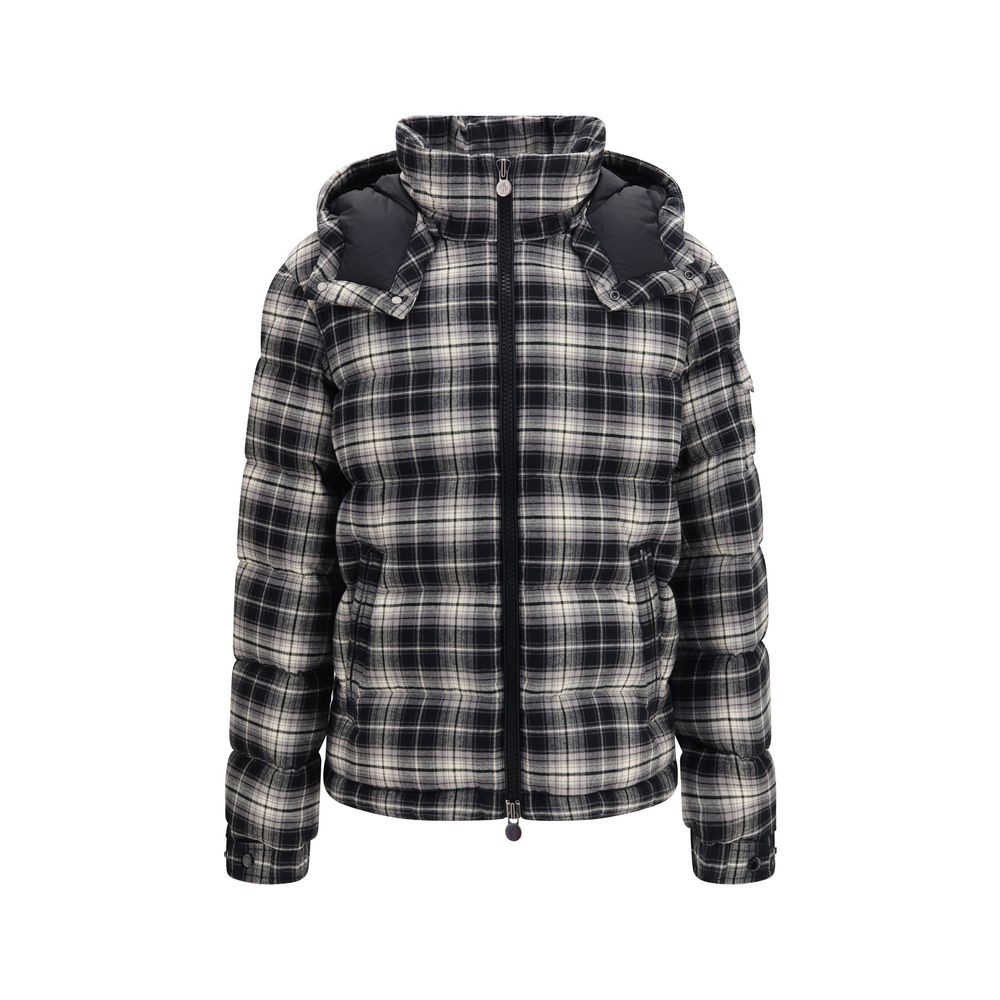 Moncler Airor Cotton Hooded Down Jacket in Black