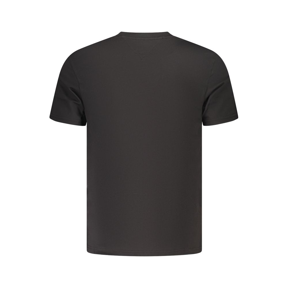 Tommy Hilfiger Μαύρο Βαμβακερό T-shirt