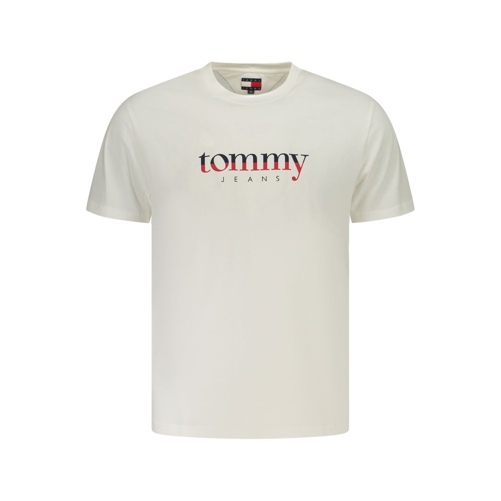 Tommy Hilfiger Λευκό Βαμβακερό T-shirt